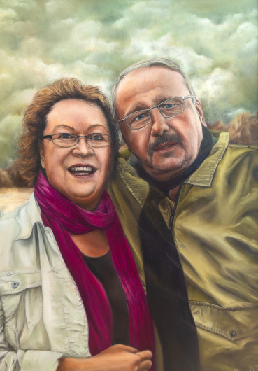 Commission double Portrait