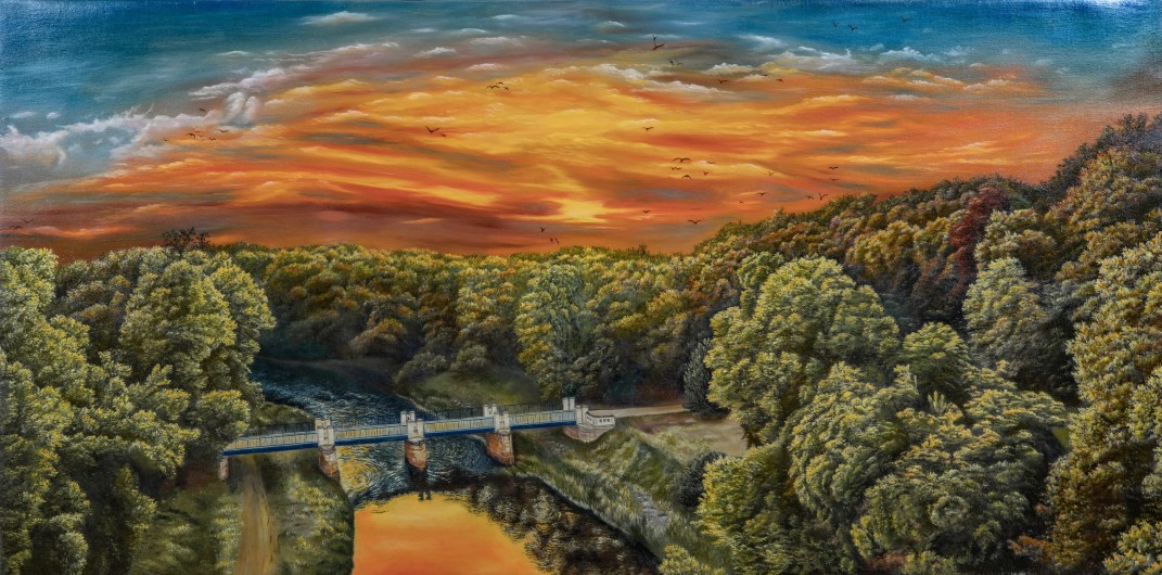 English Bridge in Fürst Pückler Park